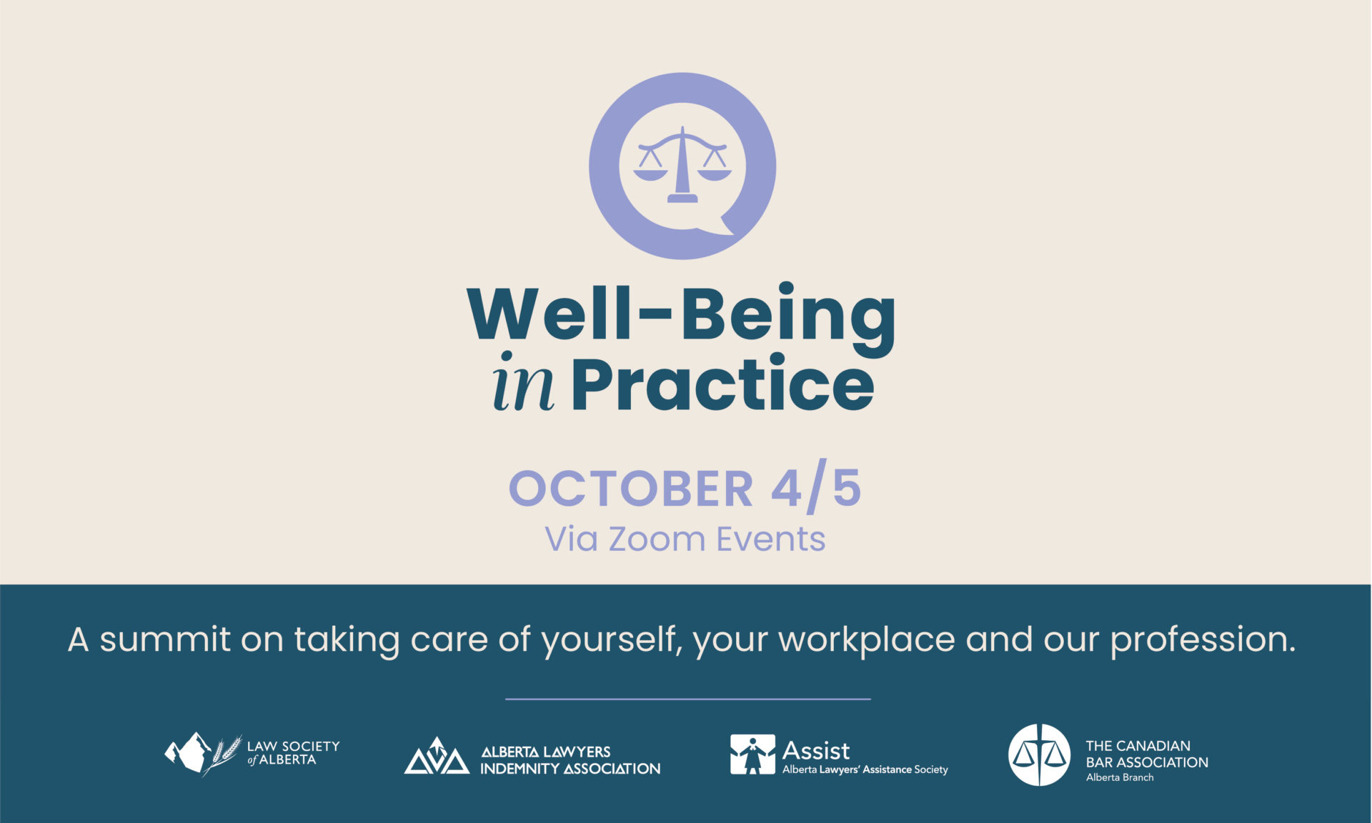 Well Being in Practice Summit Invitation